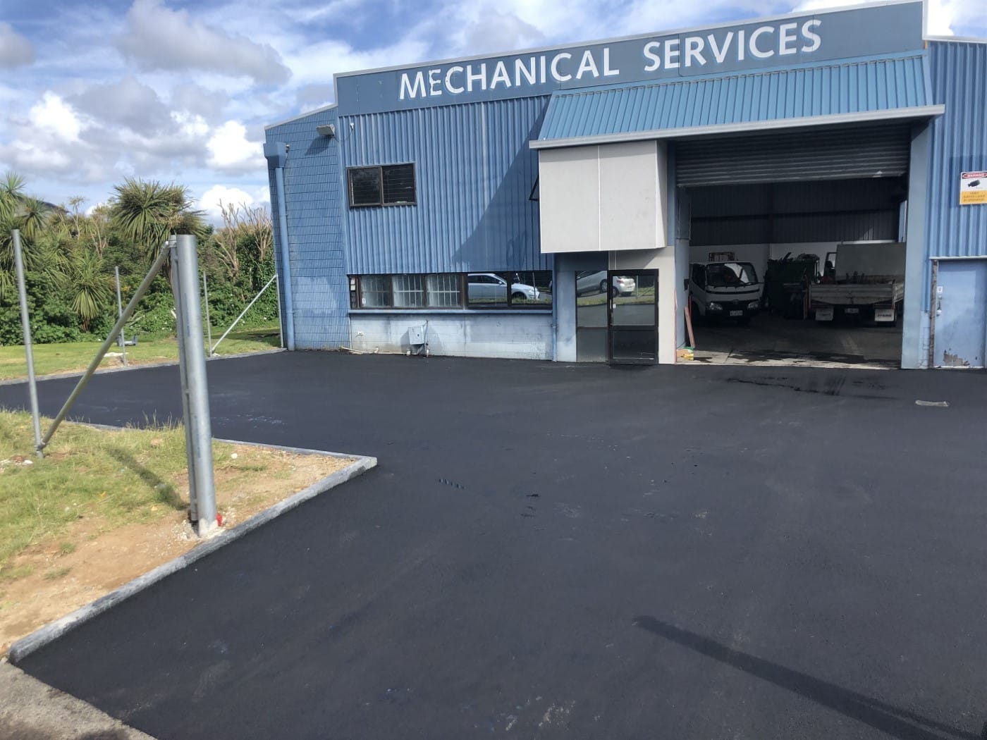 Commercial asphalting
